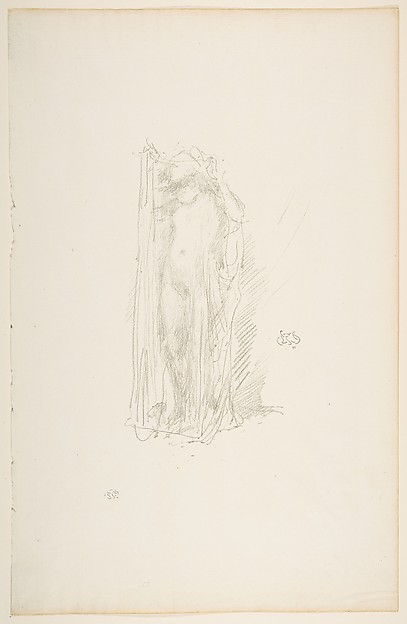 James McNeill Whistler, Model Draping