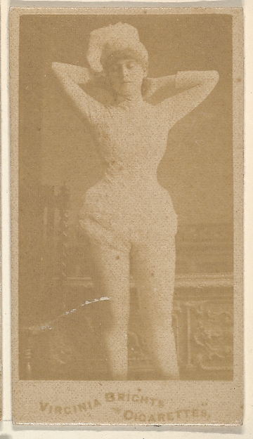 Allen & Ginter, From the Actors and Actresses series (N45, Type 5) for Virginia Brights Cigarettes