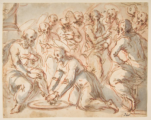 Francesco Vanni, Christ Washing the Disciples' Feet