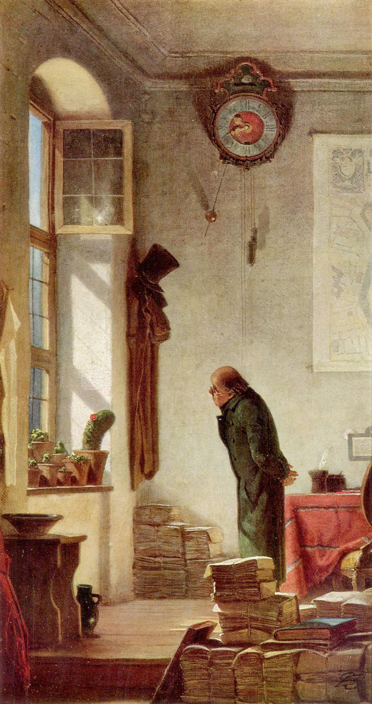 Carl Spitzweg, The Cactus Lover