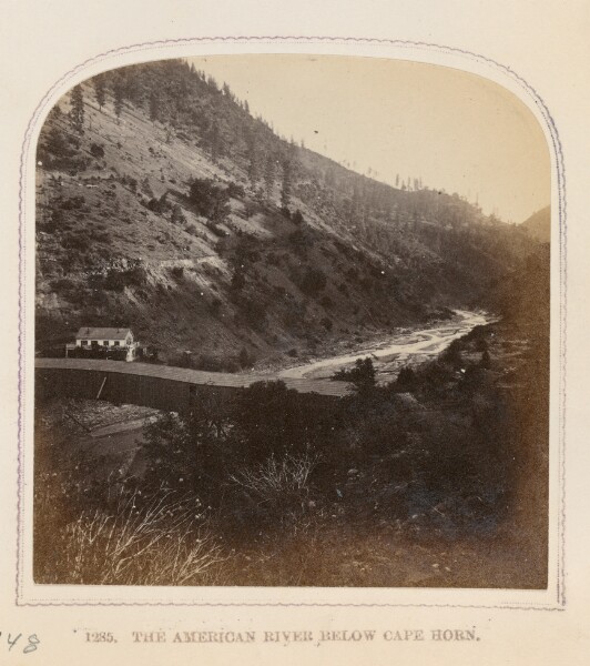 Thomas Houseworth, The American River Below Cape Horn