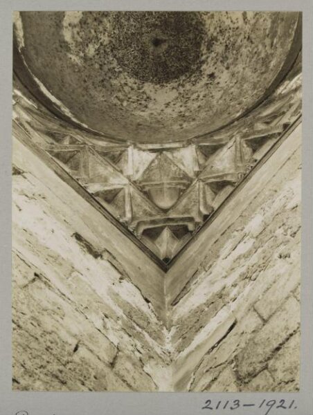 K.A.C. Creswell, Pendentive of foutain's dome in the mosque of Ahmad ibn Tulun, Cairo