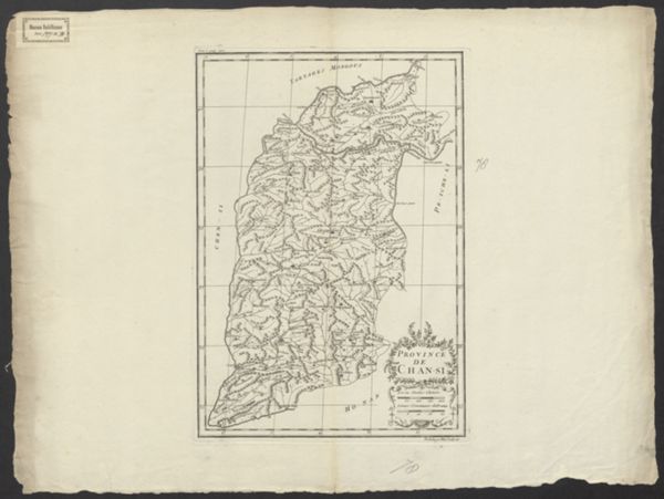 J.-B. (1674-1743) (cartographer) Du Halde, Province de Chan-si