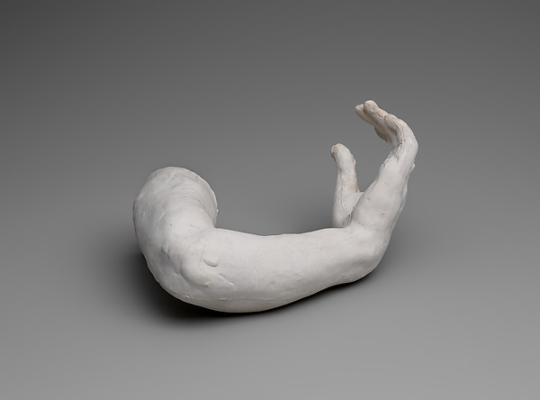 Auguste Rodin, Study of the left hand and arm of Meditation
