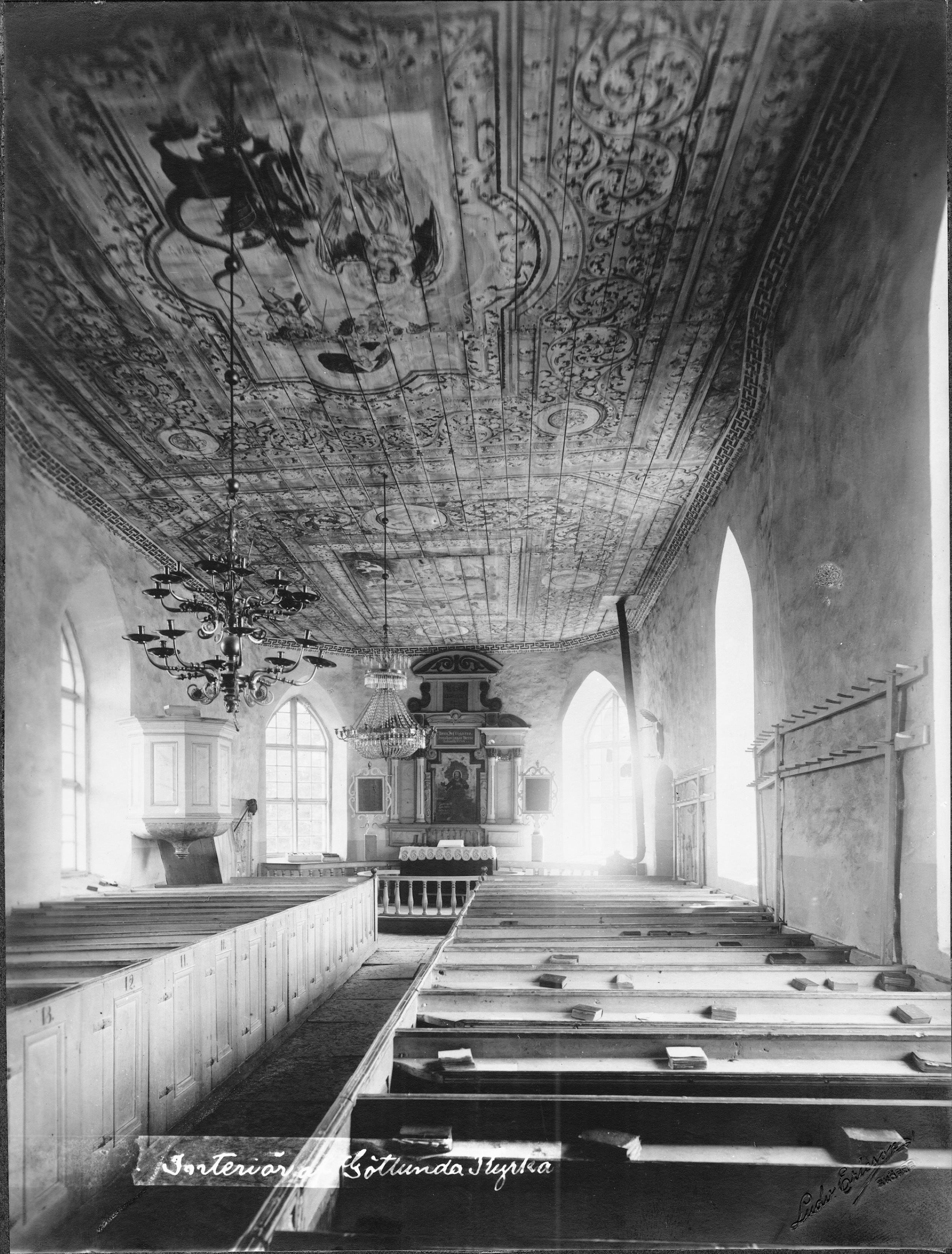 Ludvig Ericson, Götlunda kyrka