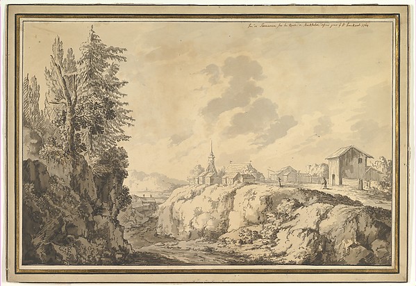 Jacob Philipp Hackert, View of Svenarum in the Province of Småland, Sweden