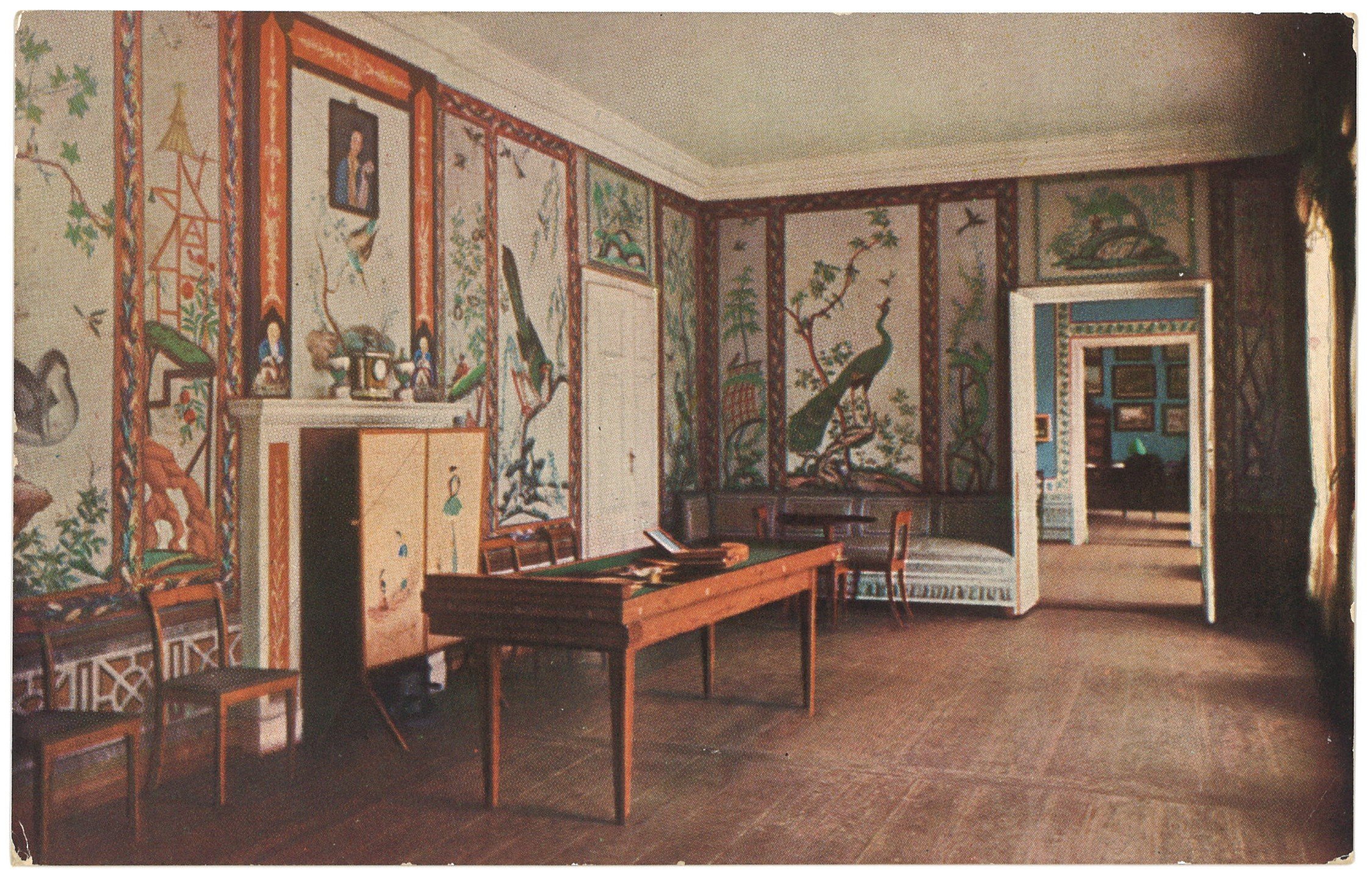 Hermann Boll (Firma), Paretz: Schloss, Gesellschaftssaal ("Speisezimmer") (Raum 11)