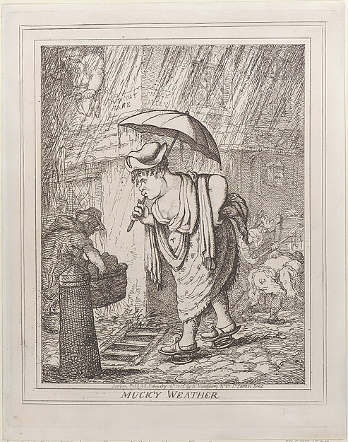 Thomas Rowlandson, Muck'y Weather