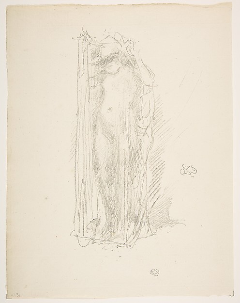 James McNeill Whistler, Model Draping