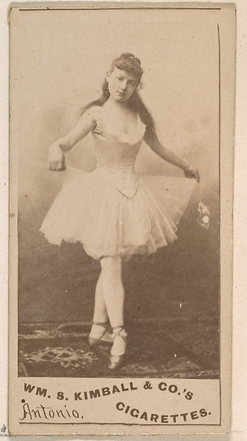 William S. Kimball & Company, Miss Antonio, from the Actresses series (N203) issued by Wm. S. Kimball & Co.