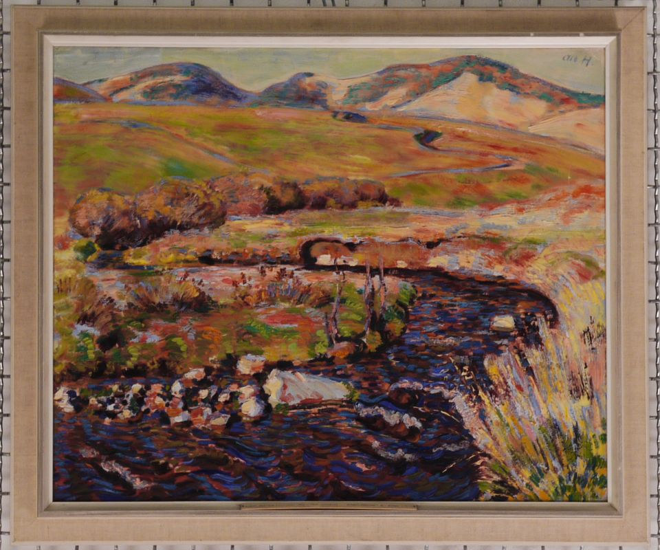 Albert Haueisen, Herbstlandschaft bei Bernau