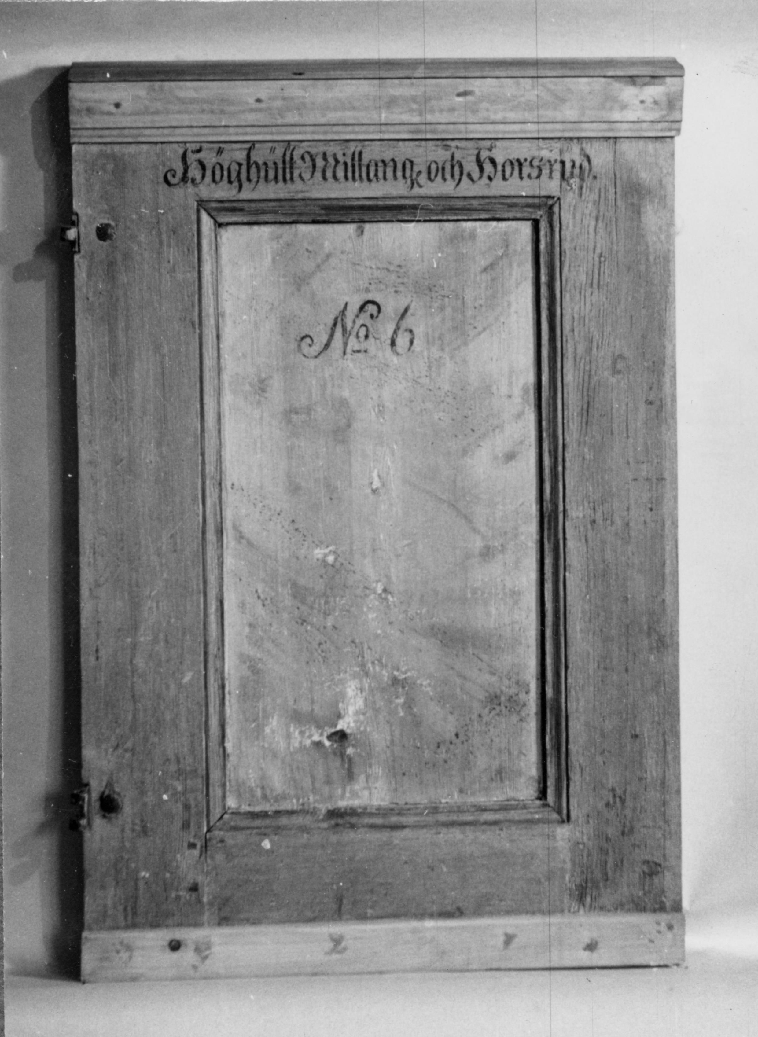 Sven Wahlgren, Näshults kyrka