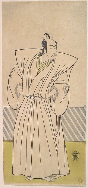 Katsukawa Shunshō　勝川春章, The Fifth Ichikawa Danjuro as a Samurai of High Rank