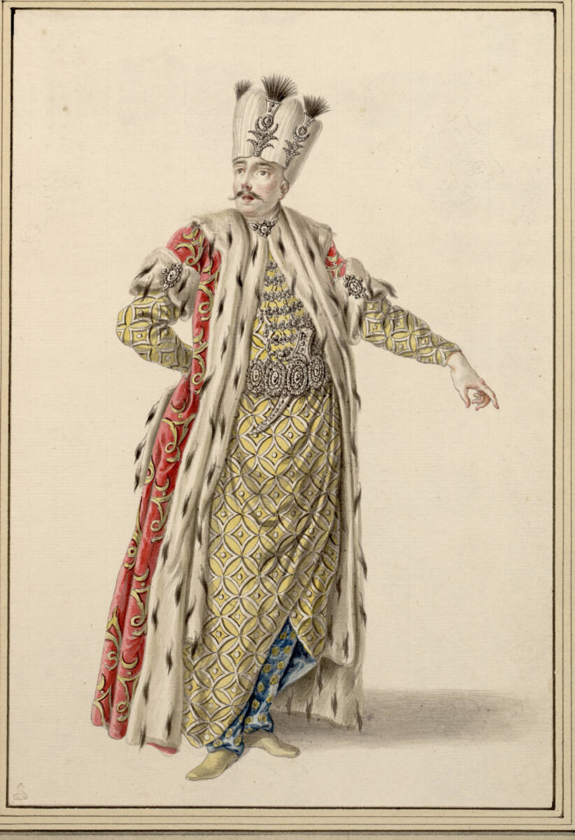 FrancescoPonte, Vestiario del Solimano Opera: I. Solimano (Il Signor Amorevoli)