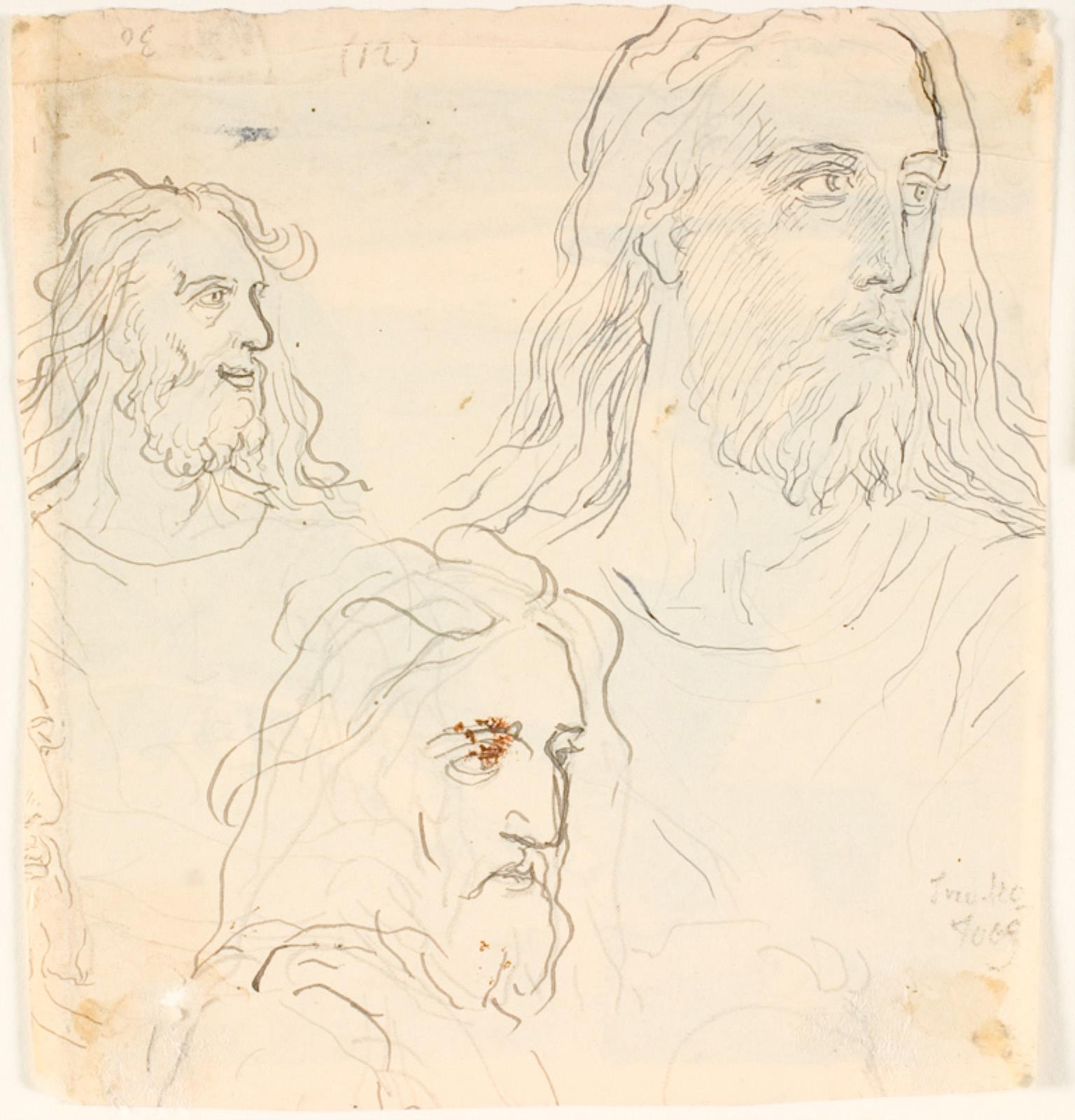 Lorenz Frølich, Tre mandshoveder