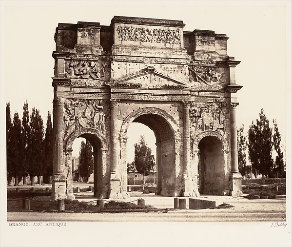 Edouard Baldus, Orange, Arc Antique