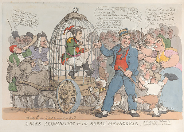 Thomas Rowlandson, A Rare Acquisition to the Royal Menagerie