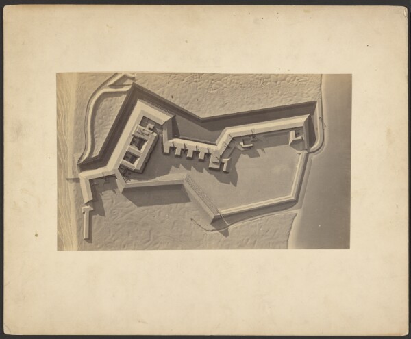 Unknown, [Model of Fort Wagner]