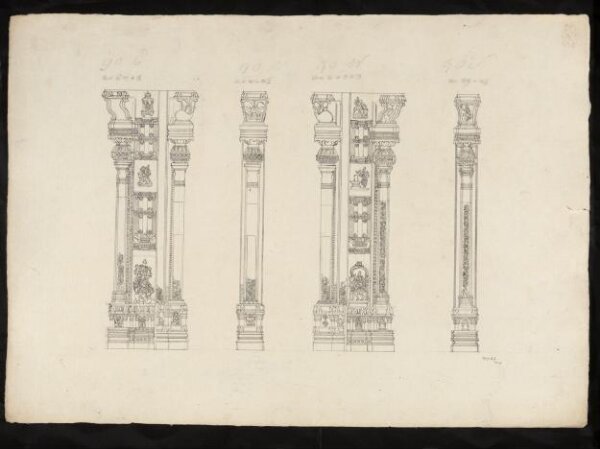 Unknown, Architectural drawing of Tirumala Nayak at Madura,