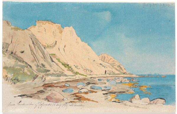 Johan Thomas Lundbye, Hellede Klint, Refsnæs