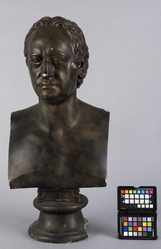 19. sajandi kunstnik (autor) Tundmatu, J.W.v.Goethe. Portreebüst