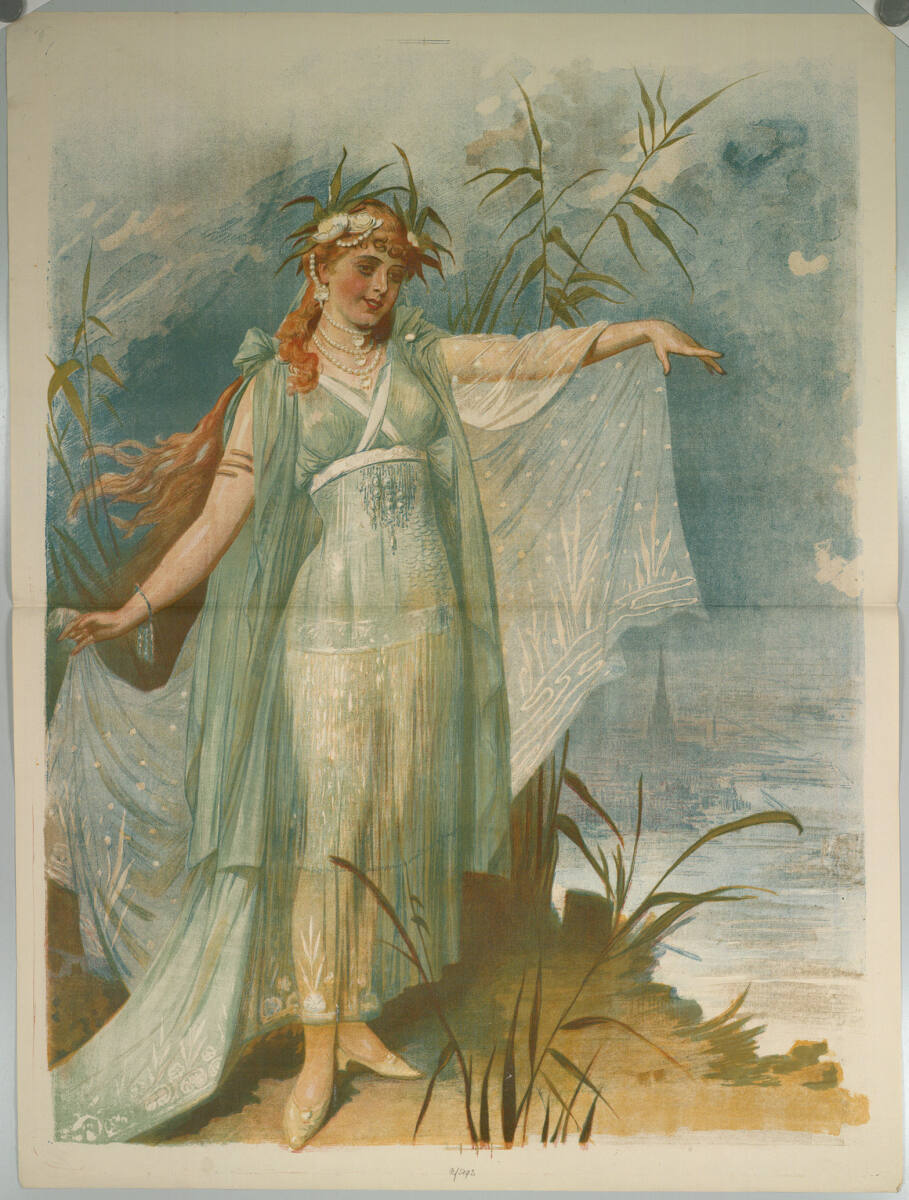 Anonym, Plakat für eine Féerie