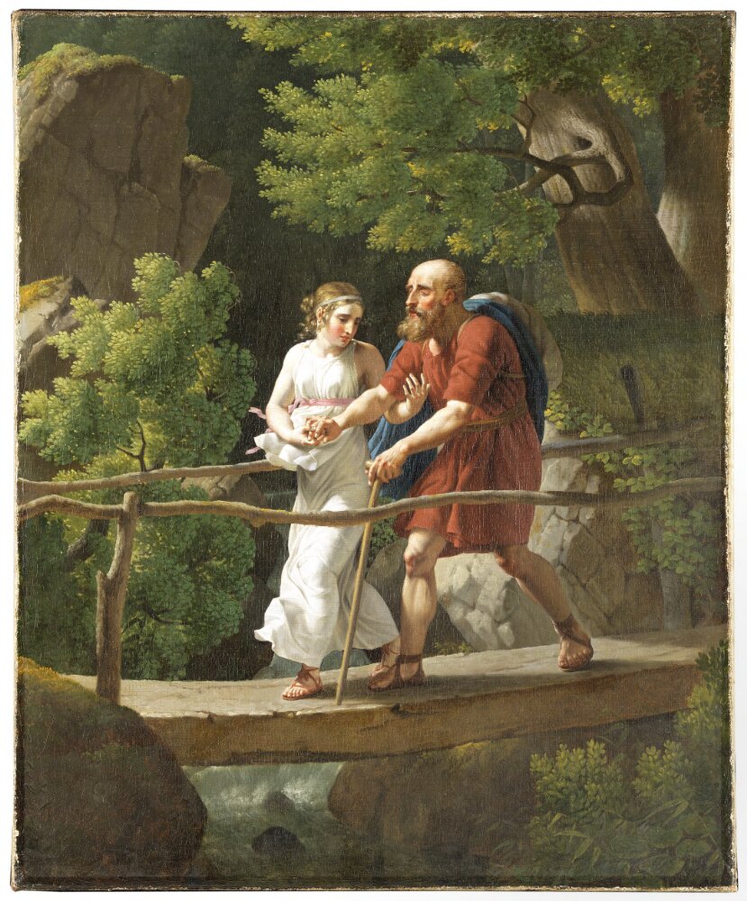 Christoffer Wilhelm Eckersberg, Oedipus and Antigone