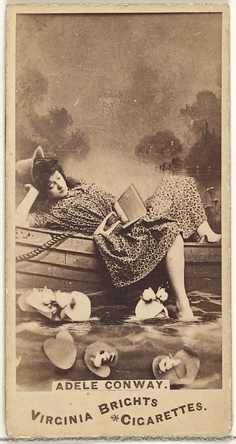 Allen & Ginter, Adele Conway, from the Actors and Actresses series (N45, Type 1) for Virginia Brights Cigarettes