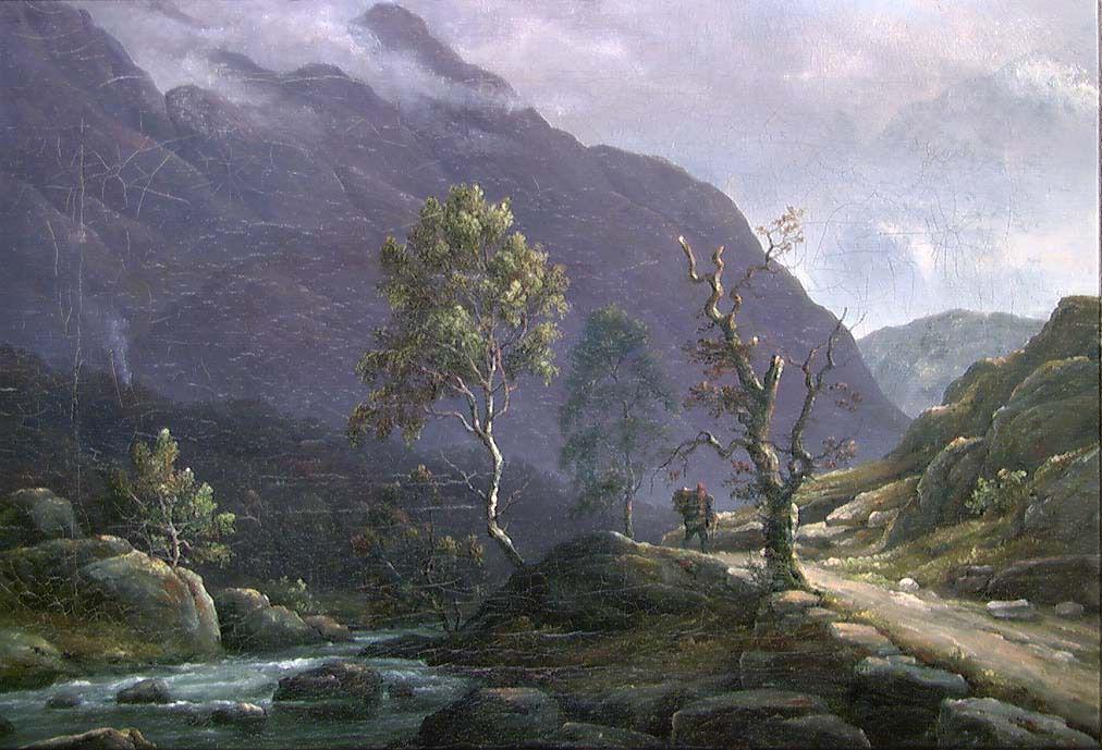 Hans Leganger Reusch, Stream landscape