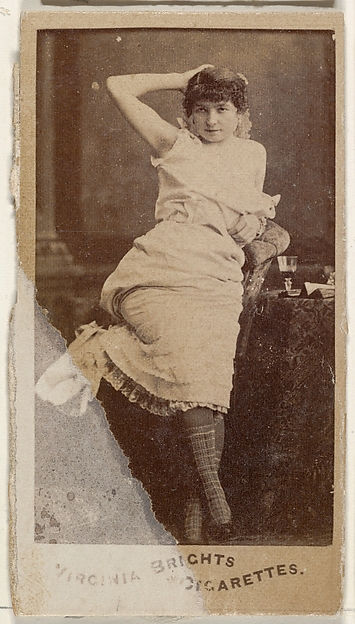 Allen & Ginter, From the Actors and Actresses series (N45, Type 5) for Virginia Brights Cigarettes