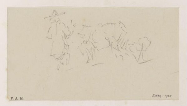 George Chinnery, A cowherd and cow