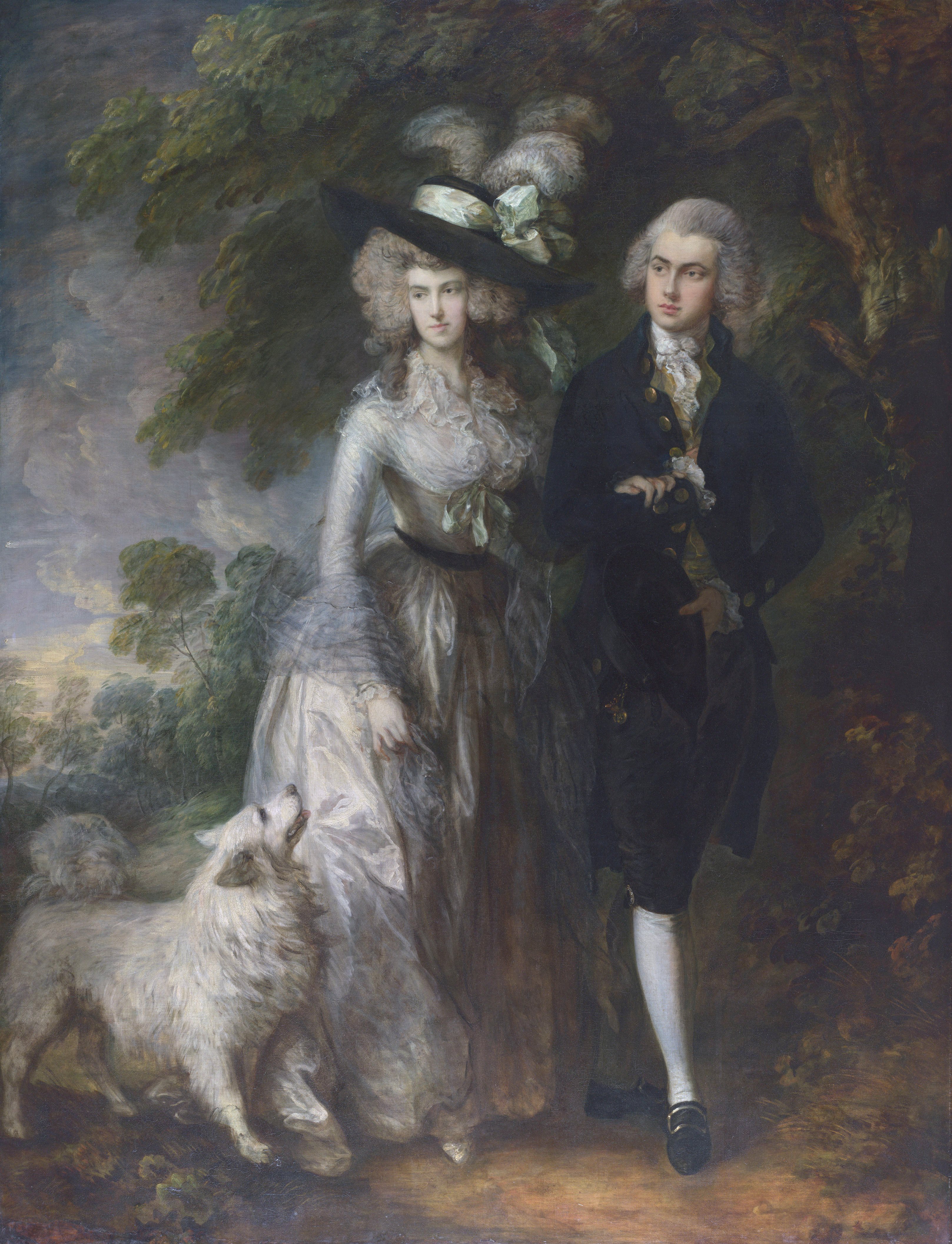 Thomas Gainsborough, Mr and Mrs William Hallett ('The Morning Walk')