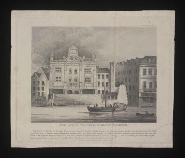 Unknown, The Duke's Theatre, Dorset-Gardens