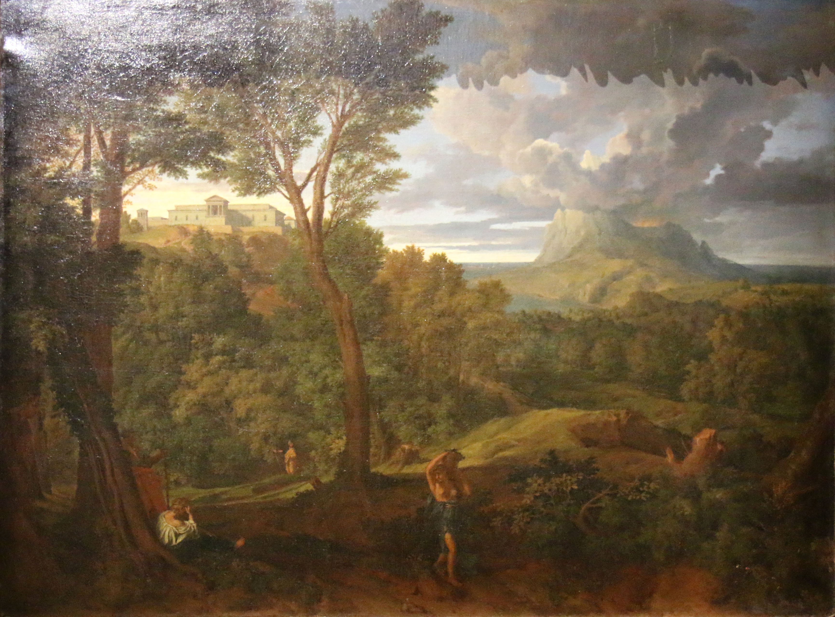 Francisque Millet, Paysage animé