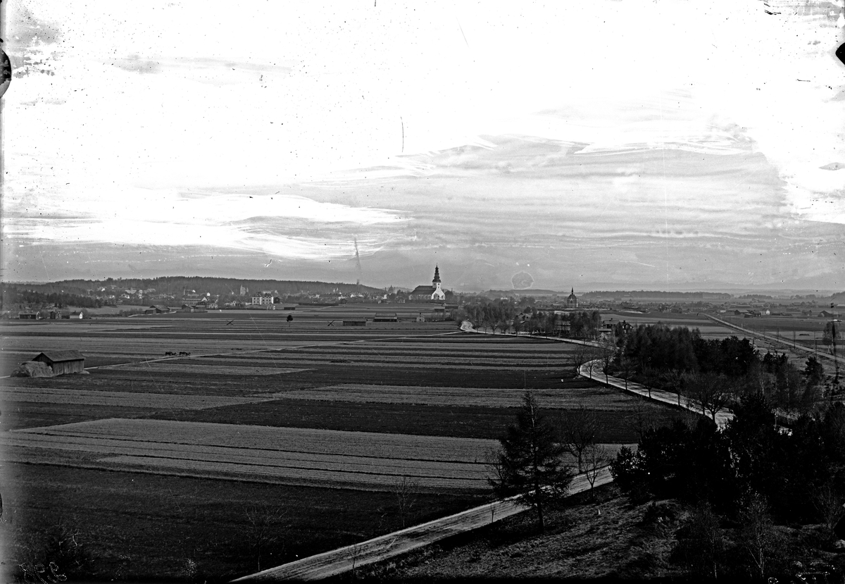 Ellert Johan Viktor Sörman, View from Ströbohög, 1910. Photographer E Sörman.