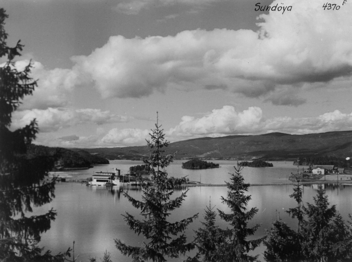 Anders Beer Wilse, Sundoya, Tyrifjorden, Steinsfjorden