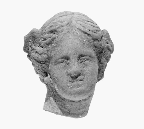 Unknown, Head with Wreath