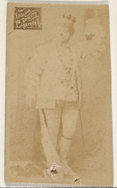 Allen & Ginter, From the Actors and Actresses series (N45, Type 2) for Virginia Brights Cigarettes