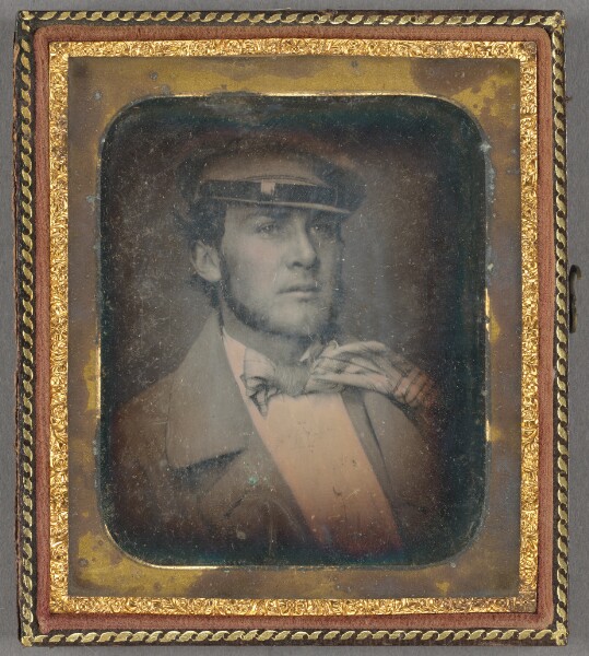 Unknown, [Portrait of a Man with Long Sideburns]