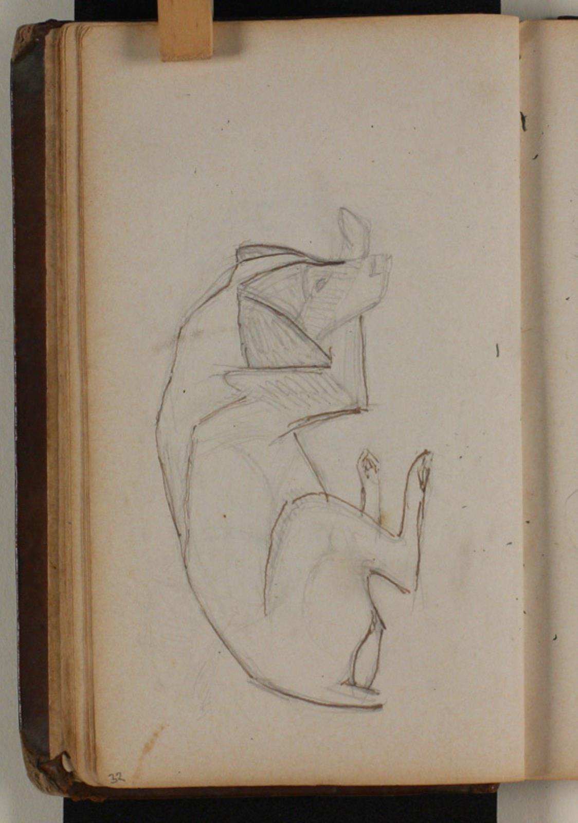 Niels Larsen Stevns, Liggende hund