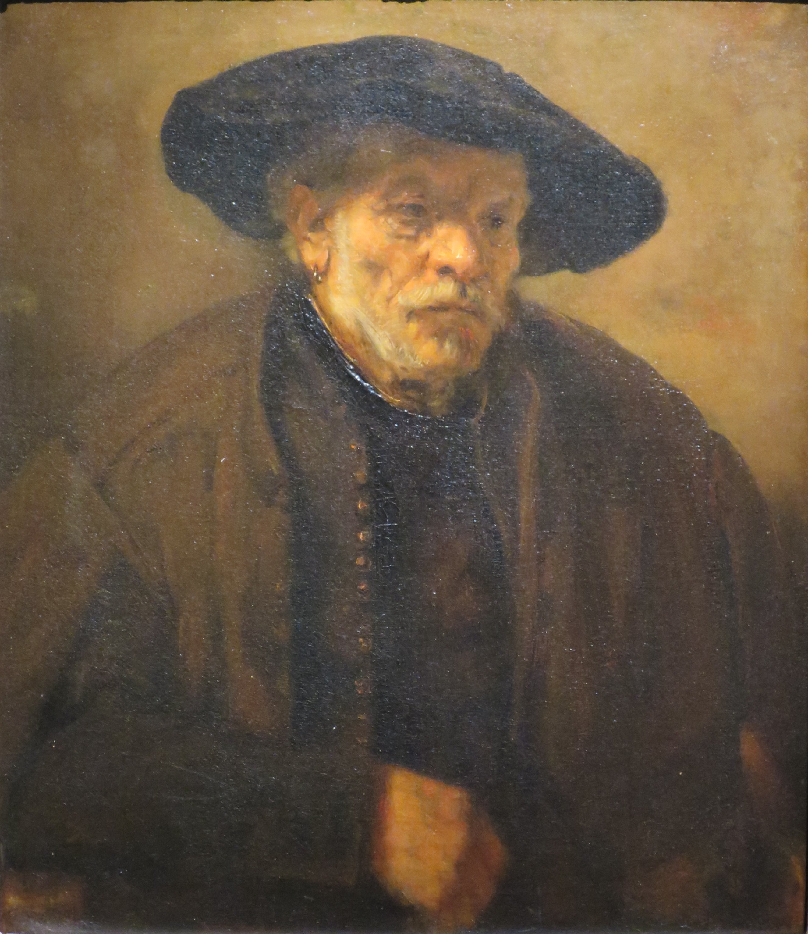 Rembrandt, Portrait of an Old Man with Beret