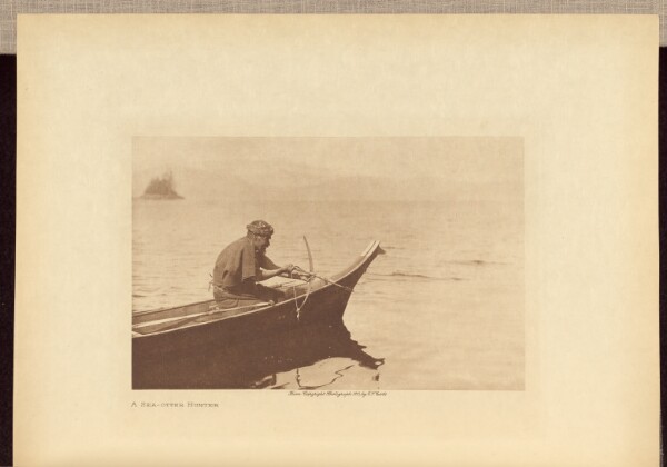 Edward S. Curtis, A Sea-Otter Hunter