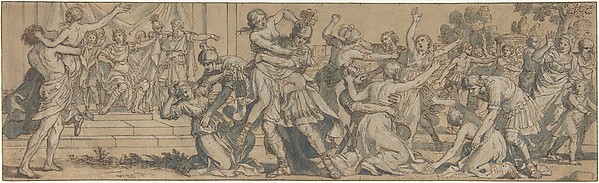 Giacinto Gimignani, The Rape of the Sabines