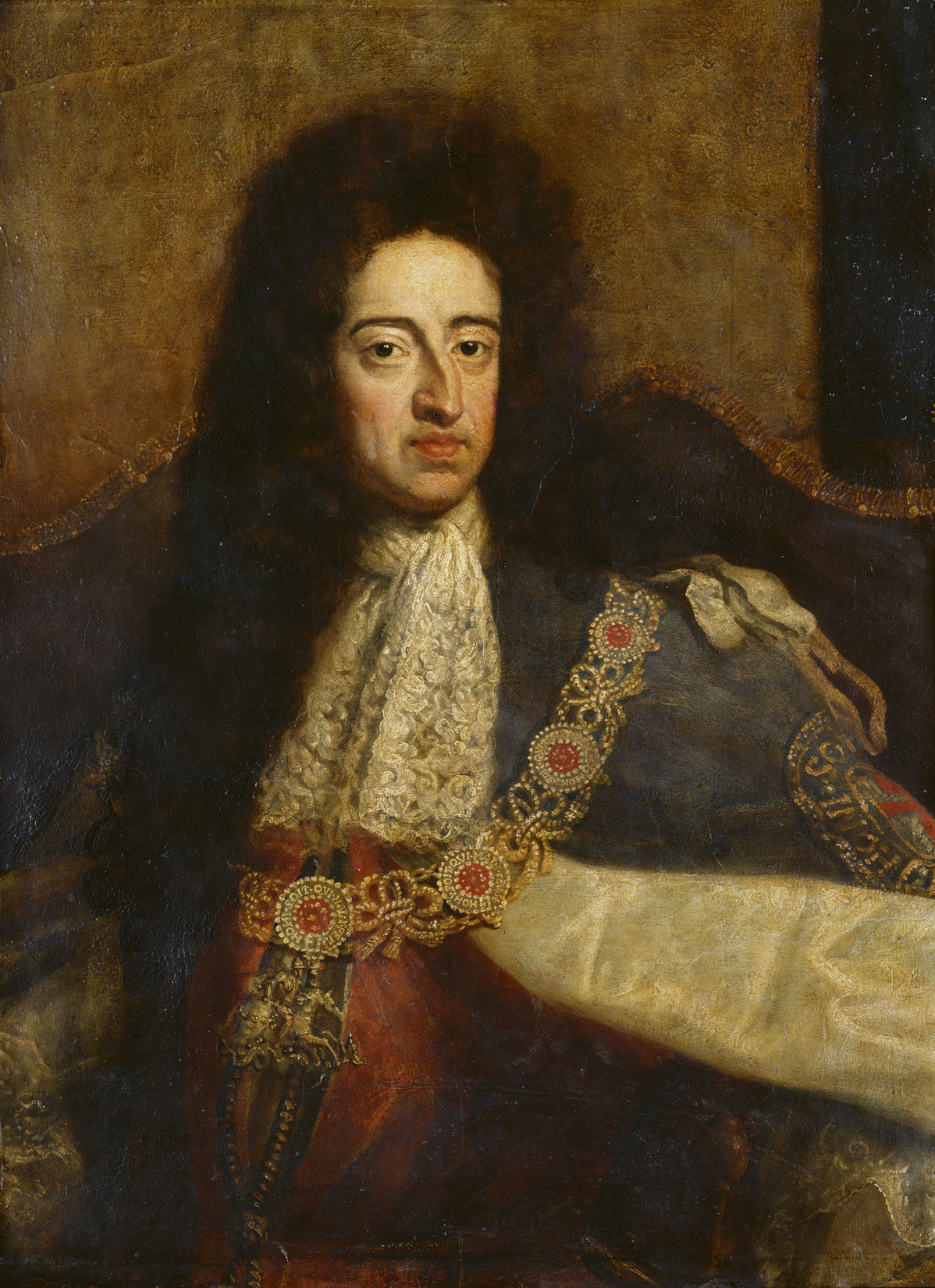 Godfrey Kneller, William III (1650-1702) in Garter Robes