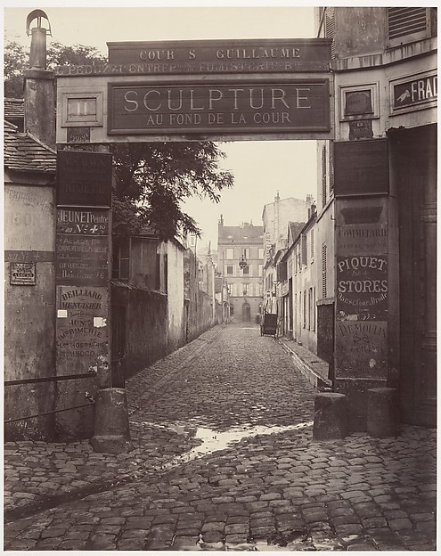 Charles Marville, Cour Saint-Guillaume