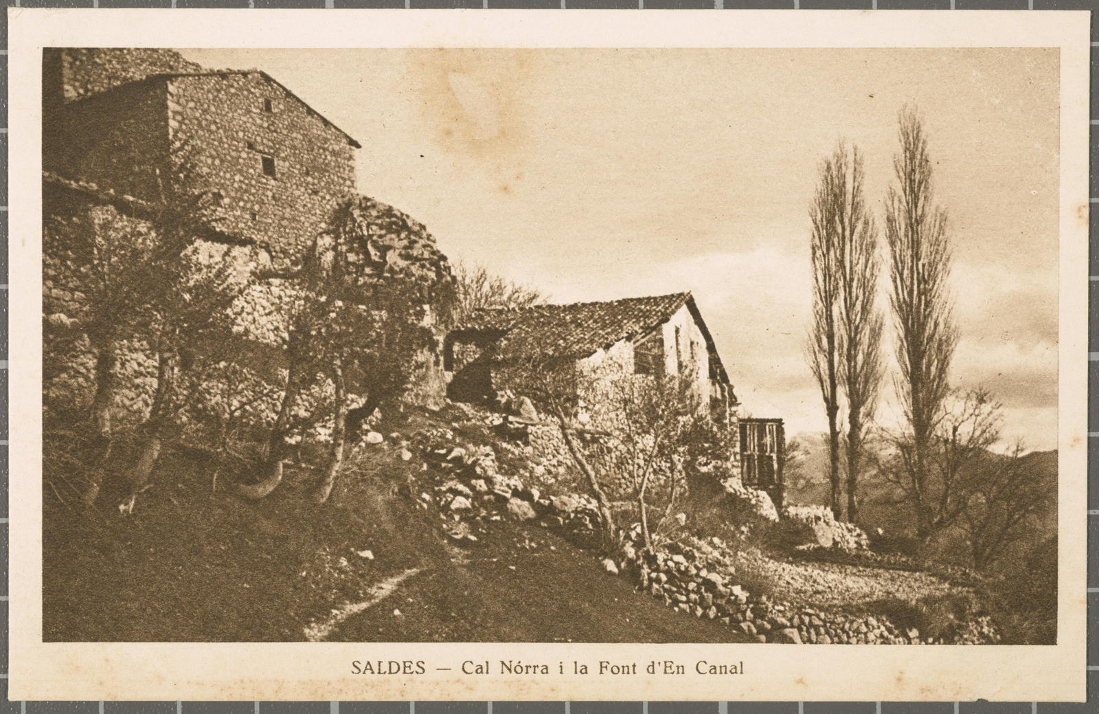 Desconegut, SALDES - Cal Nórra i la Font d'En Canal