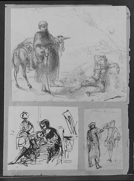 James McNeill Whistler, Sir John Chester (from Dickens' Barnaby Rudge) (from Sketchbook)