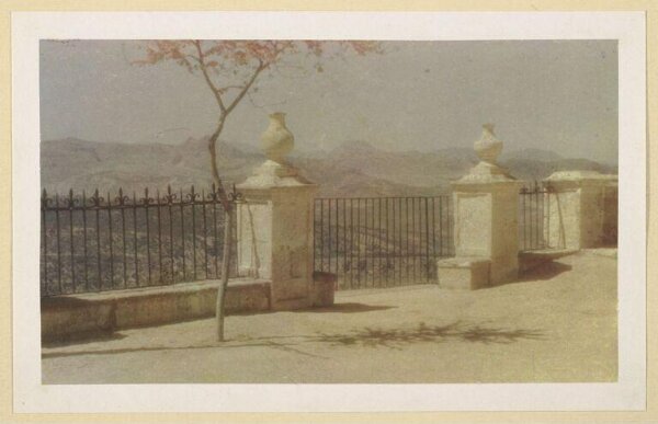 Warburg, Agnes Beatrice, 3. From the Alameda Terrace, Ronda.