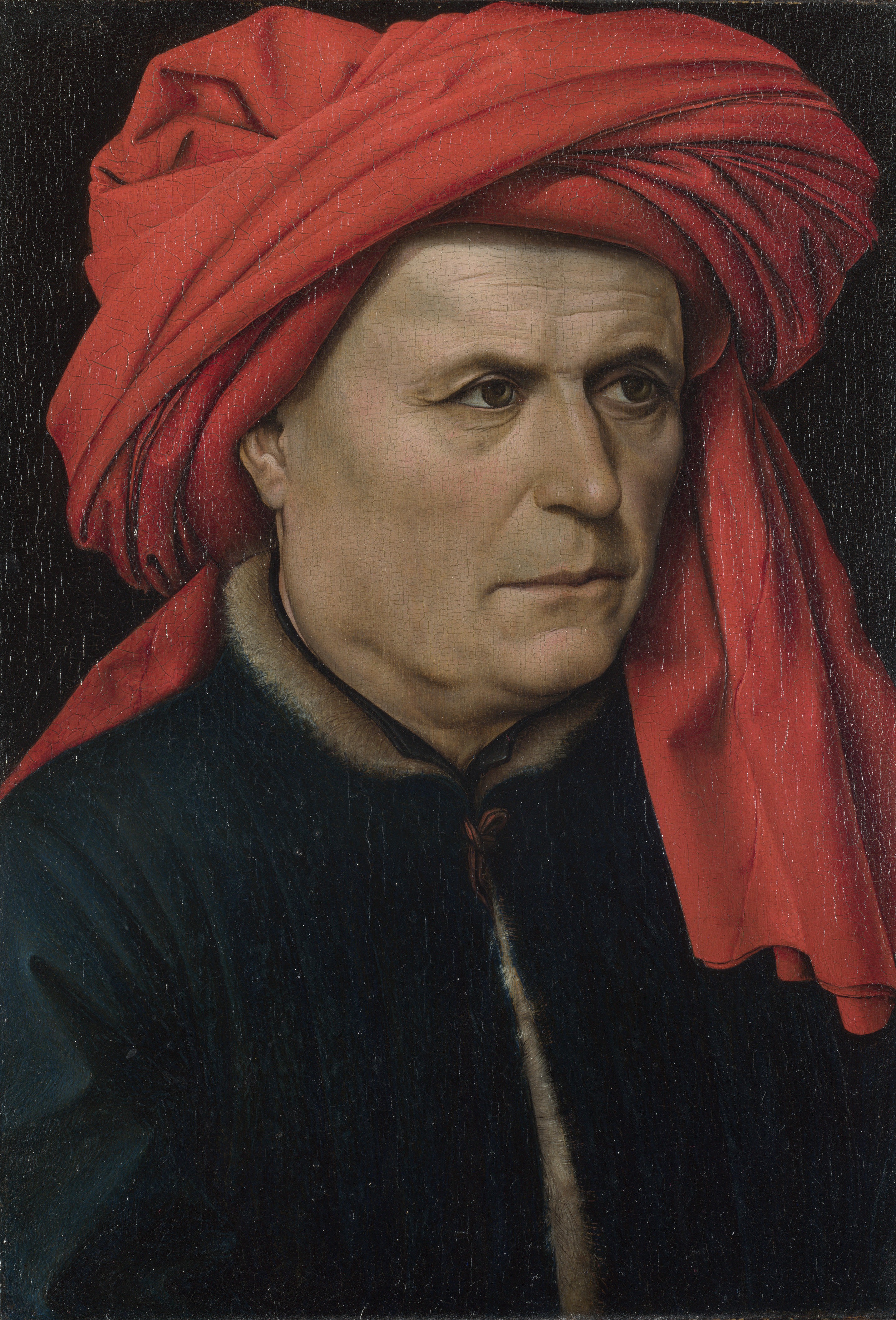 Robert Campin, Portrait of a Man
