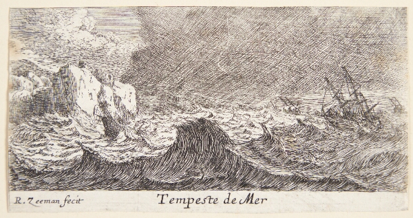 Reinier Zeeman, Oprørt hav